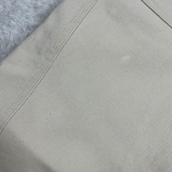 Reiss Erin Cotton Tapered Trousers Stone - Picture 5 of 7